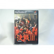 二手 純日版 SONY PS2 決戰 3