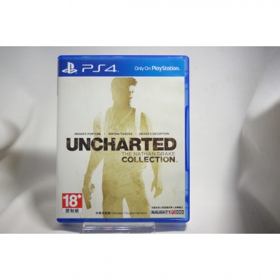 二手 亞版 SONY PS4 秘境探險：奈森‧德瑞克合輯 中文版 UNCHARTED COLLECTION