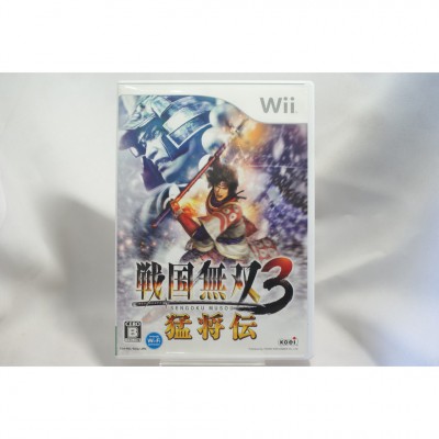 二手 純日版 任天堂 Wii 戰國無雙 3 猛將傳