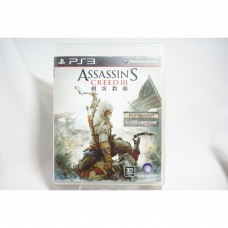 二手 亞版 SONY PS3 刺客教條 3 中文版 Assassin"s Creed III