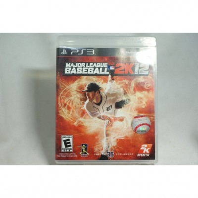 二手 美版 SONY PS3 美國職棒大聯盟 2K12 MAJOR LEAGUE BASEBALL 2K12