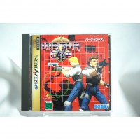 二手 純日版 SEGA Saturn SS VR戰警 Virtua Cop