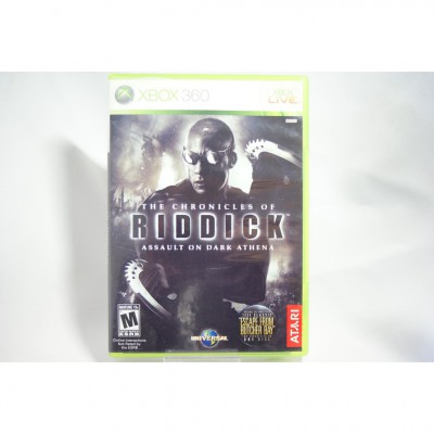 二手 美版 XBOX 360 超世紀戰警：暗黑雅典娜 RIDDICK