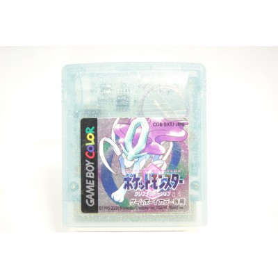 二手 正日本原裝 任天堂 GBC GameBoy Color 神奇寶貝 水晶版 已更換記憶電池 寶可夢