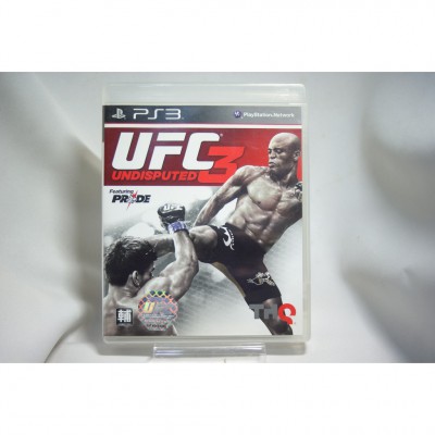 二手 亞版 SONY PS3 UFC 3 終極格鬥王者