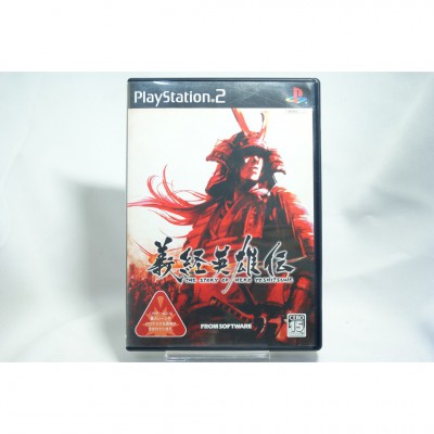 二手 純日版 SONY PS2 義經英雄傳