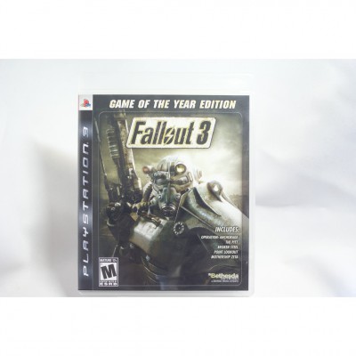二手 美版 SONY PS3 異塵餘生 3 年度紀念特別版 Fallout 3