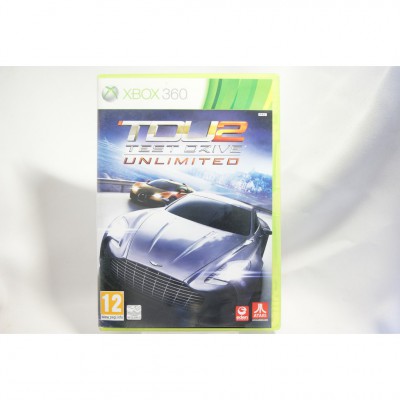 二手 歐版 XBOX 360 車魂：無限賽 2 TEST DRIVE UNLIMITED 2