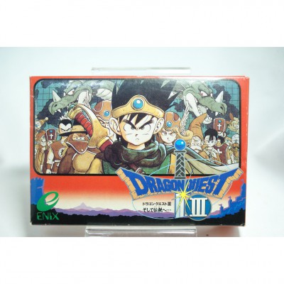 二手 純日版 FC Famicom 勇者鬥惡龍 3 接著邁向傳說