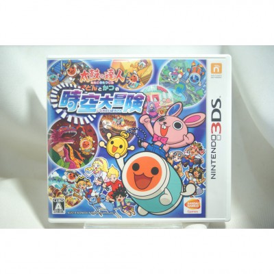 二手 純日版 任天堂 3DS N3DS 太鼓之達人  咚與咔的時空大冒險