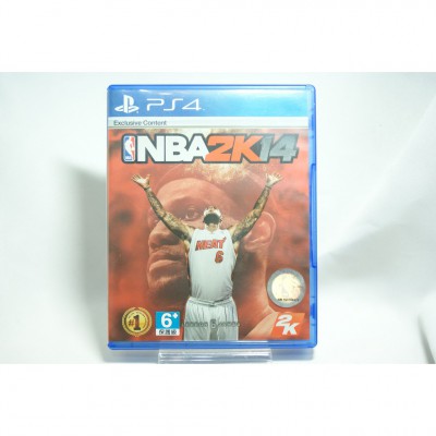 二手 亞版 SONY PS4 勁爆美國職籃 NBA 2K14 中文版