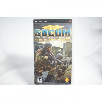 二手 美版 SONY PSP SOCOM：美國海豹特遣隊 Bravo 火力小組II