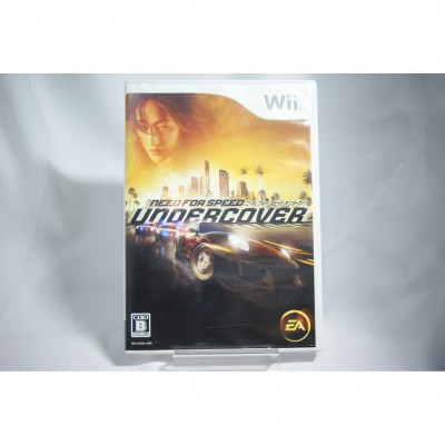 二手 純日版 任天堂 Wii 極速快感：臥底風雲