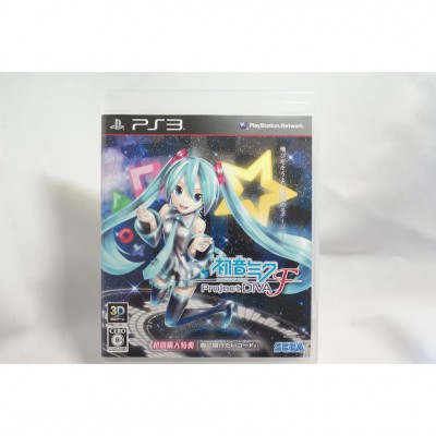 二手 純日版 SONY PS3 初音未來 -名伶計畫- F