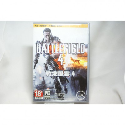 二手 亞版 PC實體光碟 戰地風雲 4 Battlefield 4