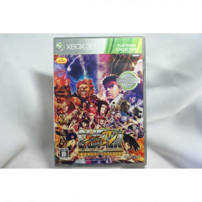 二手 純日版 XBOX 360 超級快打旋風 4 AE 版 (白金收藏集) 英文字幕