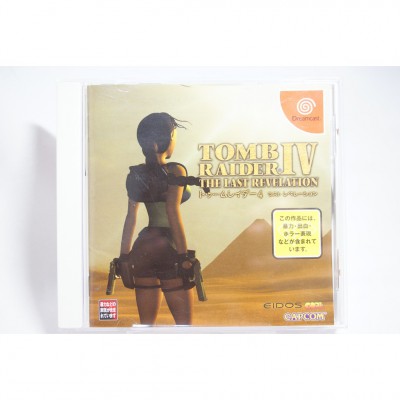 二手 純日版 SEGA Dreamcast DC 古墓奇兵4 末世啟示錄 TOMB RAIDER IV 含稅附發