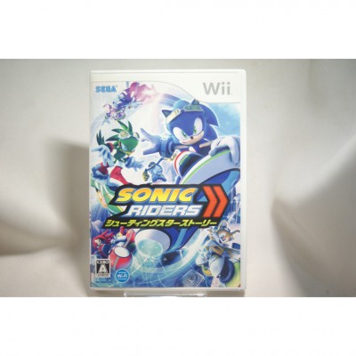 二手 純日版 任天堂 Wii 音速小子滑板競速 流星故事 Sonic Riders