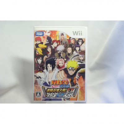 二手 純日版 任天堂 Wii 火影忍者 疾風傳 激鬥忍者大戰！EX2