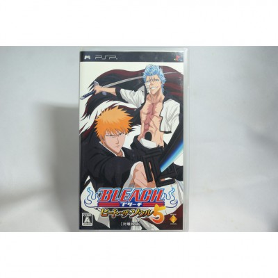 二手 純日版 SONY PSP BLEACH 死神 ～炙熱之魂 5～