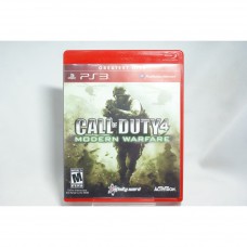 二手 美版 SONY PS3 決勝時刻 4：現代戰爭 CALL OF DUTY 4 GH版