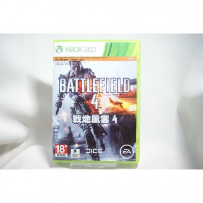二手 亞版 XBOX 360 戰地風雲 4 BATTLEFIELD 4 中文版