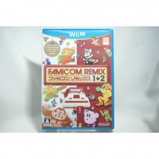 二手 純日版 任天堂 Wii U WiiU FAMICOM REMIX 1 + 2