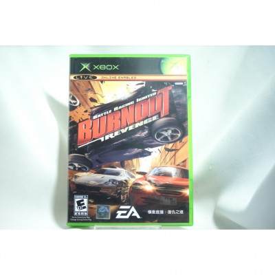 二手 亞版 XBOX 橫衝直撞：復仇之道 BURNOUT REVENGE