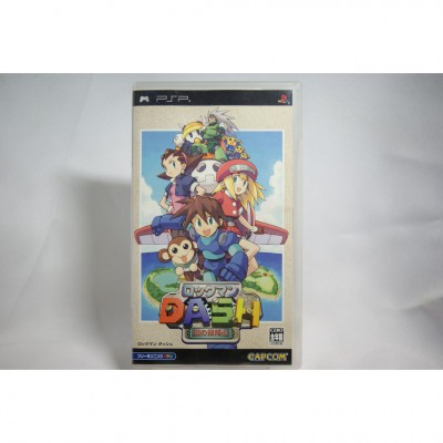 二手 純日版 SONY PSP 洛克人 DASH：鋼鐵之心