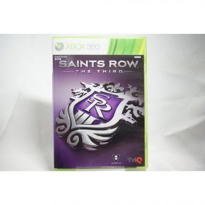 二手 亞版 XBOX 360 黑街聖徒 3 Saints Row: The Third