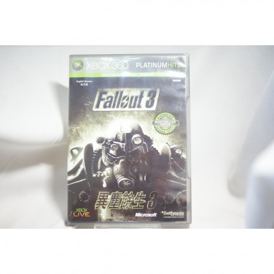 二手 亞版 XBOX 360 異塵餘生 FALLOUT 3 英文版