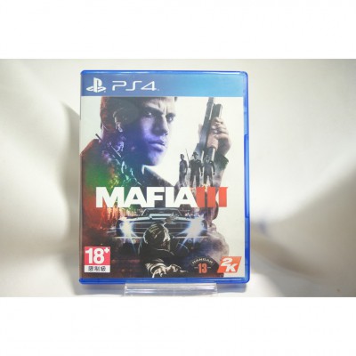 二手 亞版 SONY PS4 四海兄弟 3 MAFIA III 中文版