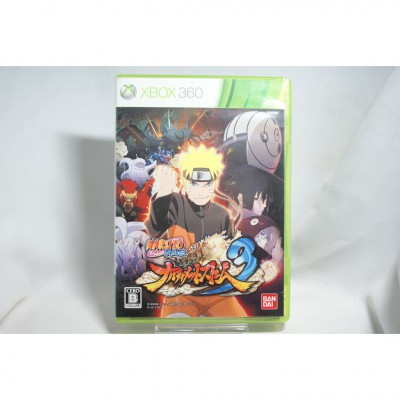 二手 純日版 XBOX 360 火影忍者 疾風傳：終極風暴 3
