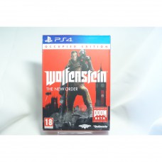 二手 歐版 SONY PS4 德軍總部：新秩序 WOLFENSTEIN THE NEW ORDER