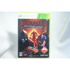 二手 純日版 XBOX 360 惡靈古堡：拉昆市行動 英文字幕