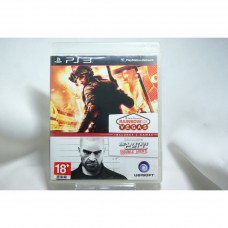 二手 亞版 SONY PS3 虹彩六號：拉斯維加斯 & 縱橫諜海：雙重間諜 合輯