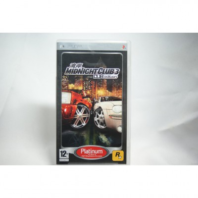 二手 歐版 SONY PSP 灣岸 3 Midnight Club 3