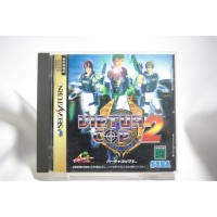 二手 純日版 SEGA Saturn SS VR戰警 Virtua Cop 2