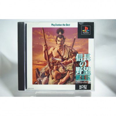 二手 純日版 SONY PS PS1 信長之野望 霸王傳 PlayStation the Best