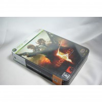 純日版 XBOX 360 惡靈古堡 5 限定版 鐵盒版