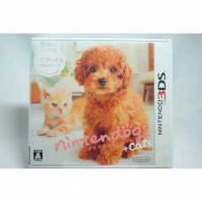 二手 純日版 任天堂 3DS N3DS 任天狗狗 + 貓貓 貴賓犬與新伙伴們