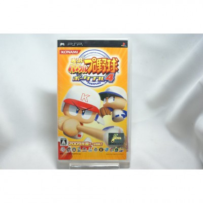二手 純日版 SONY PSP 實況野球 4