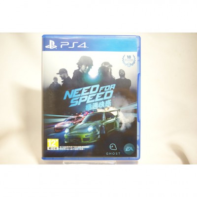 二手 亞版 SONY PS4 極速快感 Need for Speed 中文版