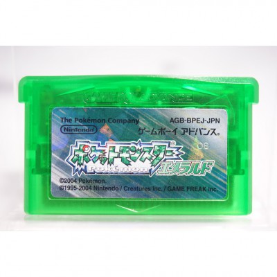 二手 正日本原裝 任天堂 GBA 神奇寶貝 精靈寶可夢 綠寶石版 綠寶石