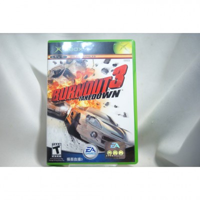 二手 亞版 XBOX 橫衝直撞 3 Burnout 3: Takedown