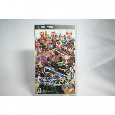 二手 純日版 SONY PSP 假面騎士 巔峰英雄 歐茲