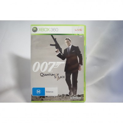 二手 歐版 XBOX 360 詹姆士龐德 007：量子危機 Quantum Of Solace