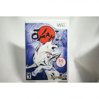 二手 美版 任天堂 Wii 大神 OKAMI