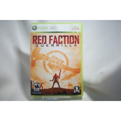 二手 美版 XBOX 360 赤色戰線：游擊戰隊 RED FACTION GUERRILLA