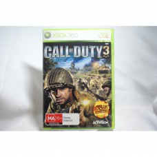 二手 亞版 XBOX 360 決勝時刻 3 Call of Duty
